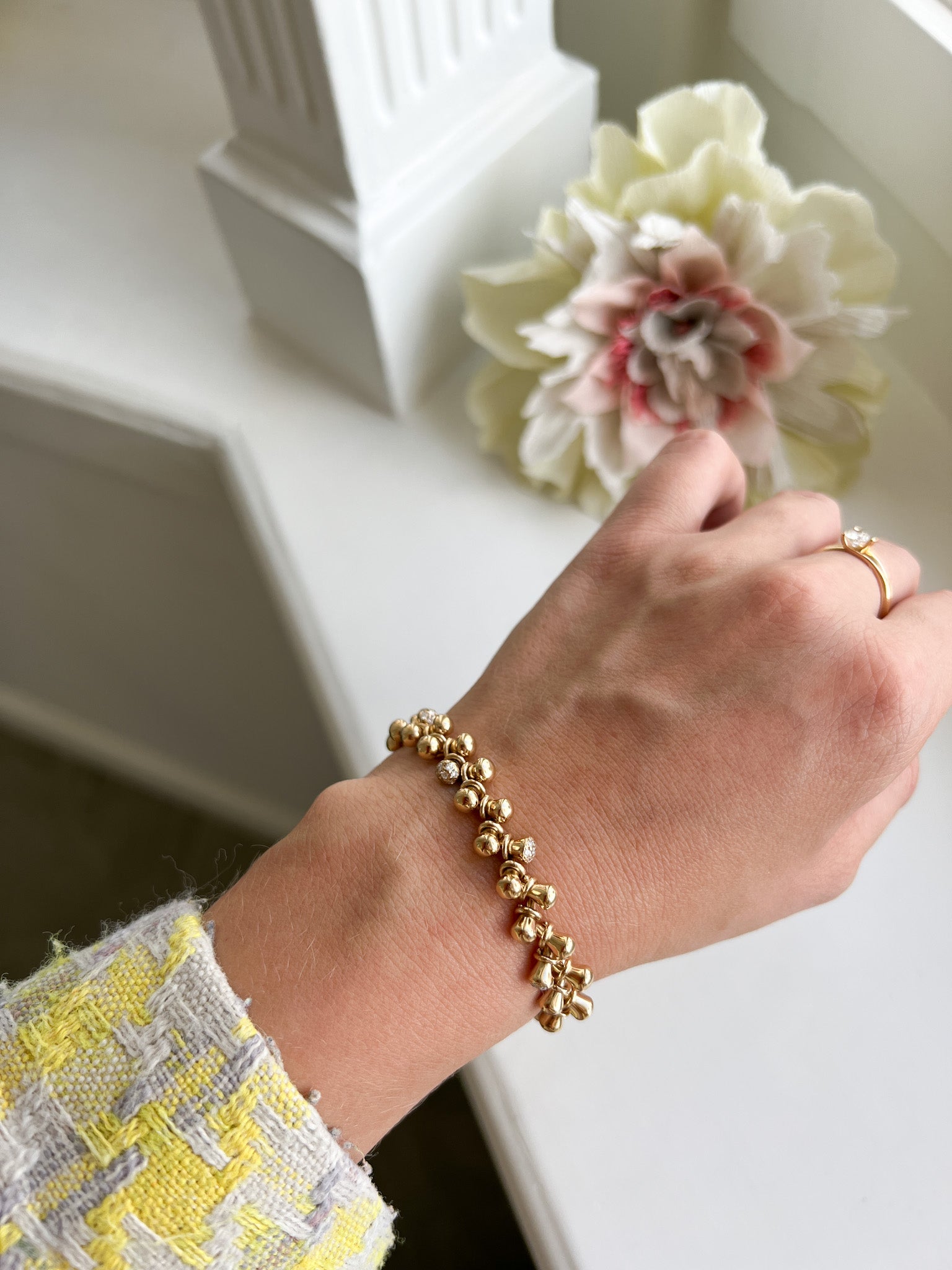 Armbånd med 0.56ct diamanter