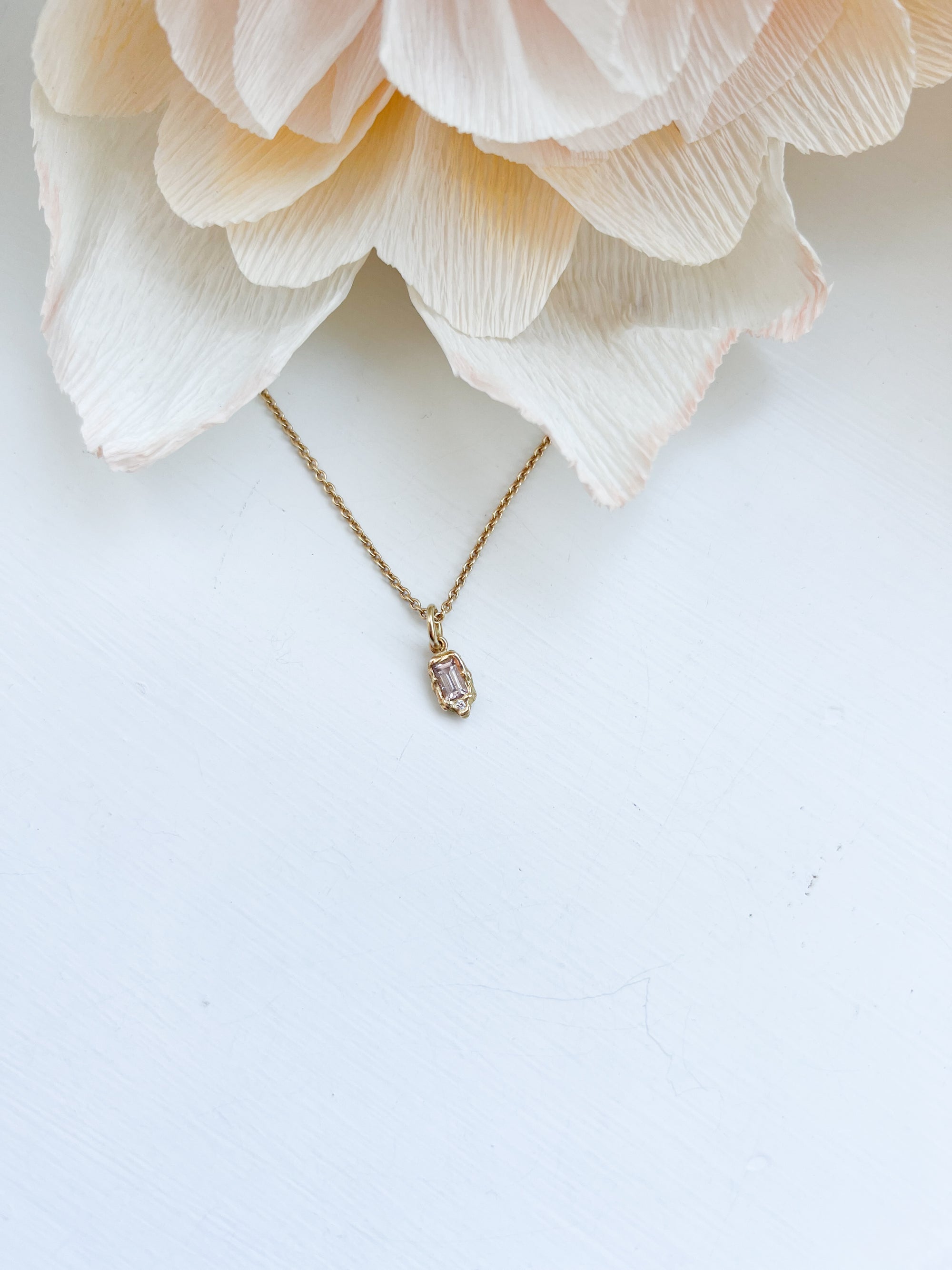 Candle, tourmaline & diamant