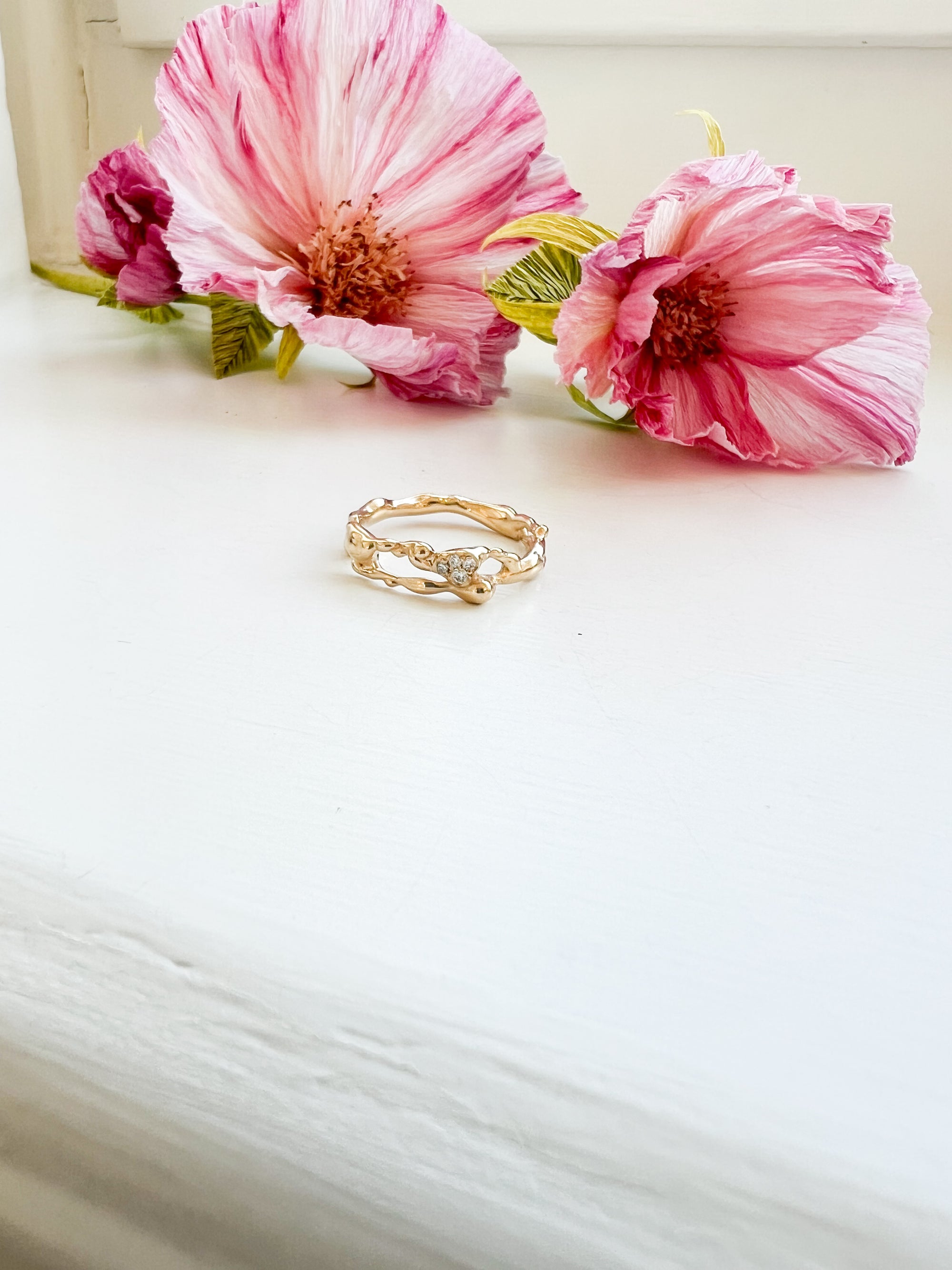 Candle ring & diamanter
