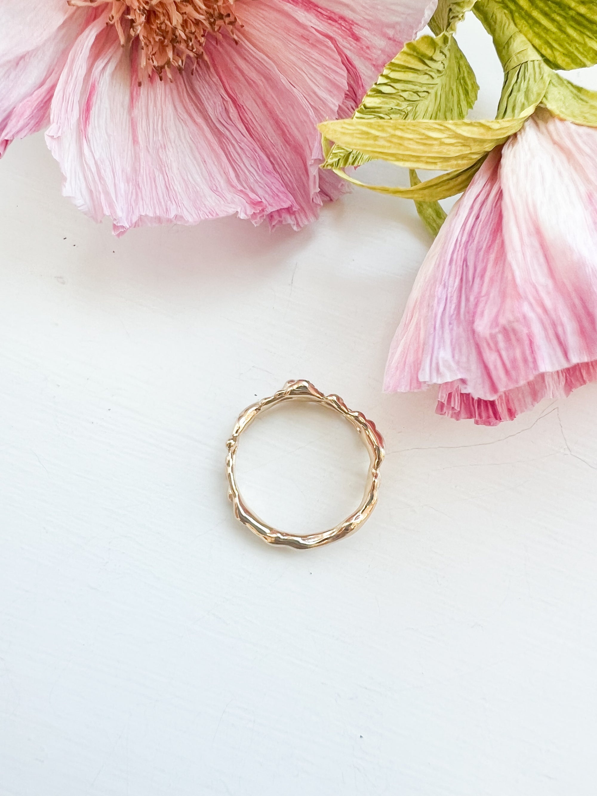 Candle ring & diamanter